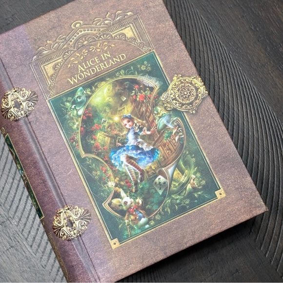 Alice in Wonderland Storybook 1000 piece Puzzle | Down the Rabbit Hole - Picture 1 of 4